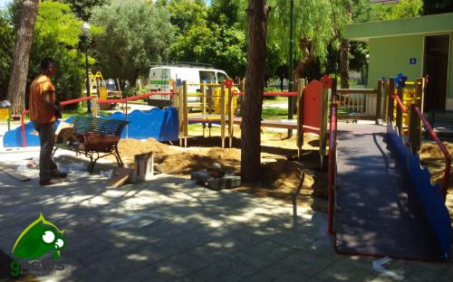 "La rete sociale si costruisce anche con piazza Cesari resa 'superabile'"