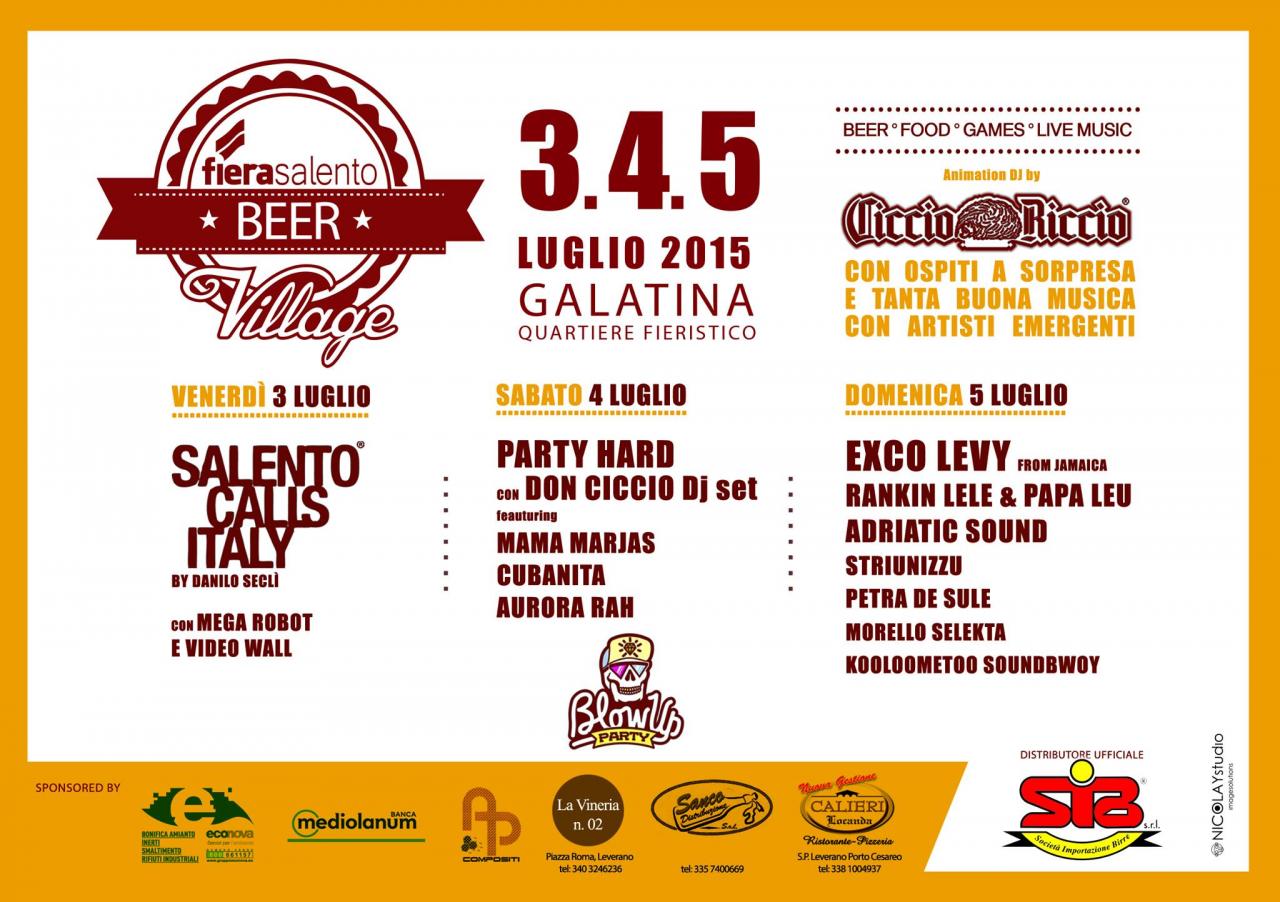 A Galatina la 'Festa della birra' A Galatina la 'Festa della birra'