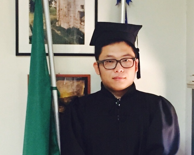 Qiao Lunlun è il primo cinese laureatosi a Lecce