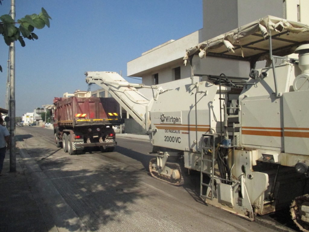 Completati i lavori di manutenzione della strade 