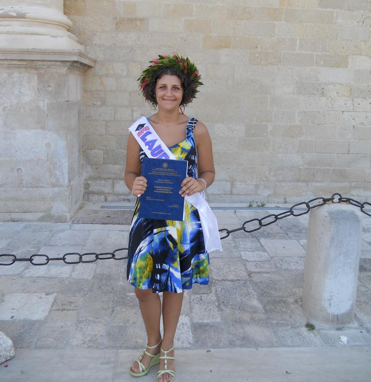 Luisa Sponziello è dottore in 'Scienze e Tecniche Psicologiche'