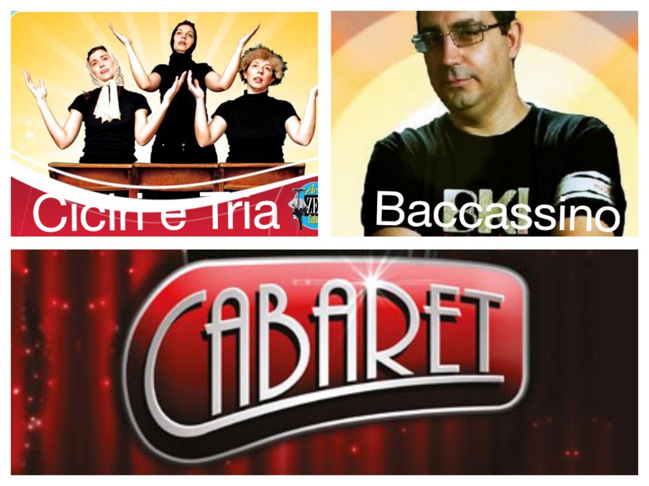 Ciciri e Tria e Andrea Baccassino a Galatina per una cena con cabaret