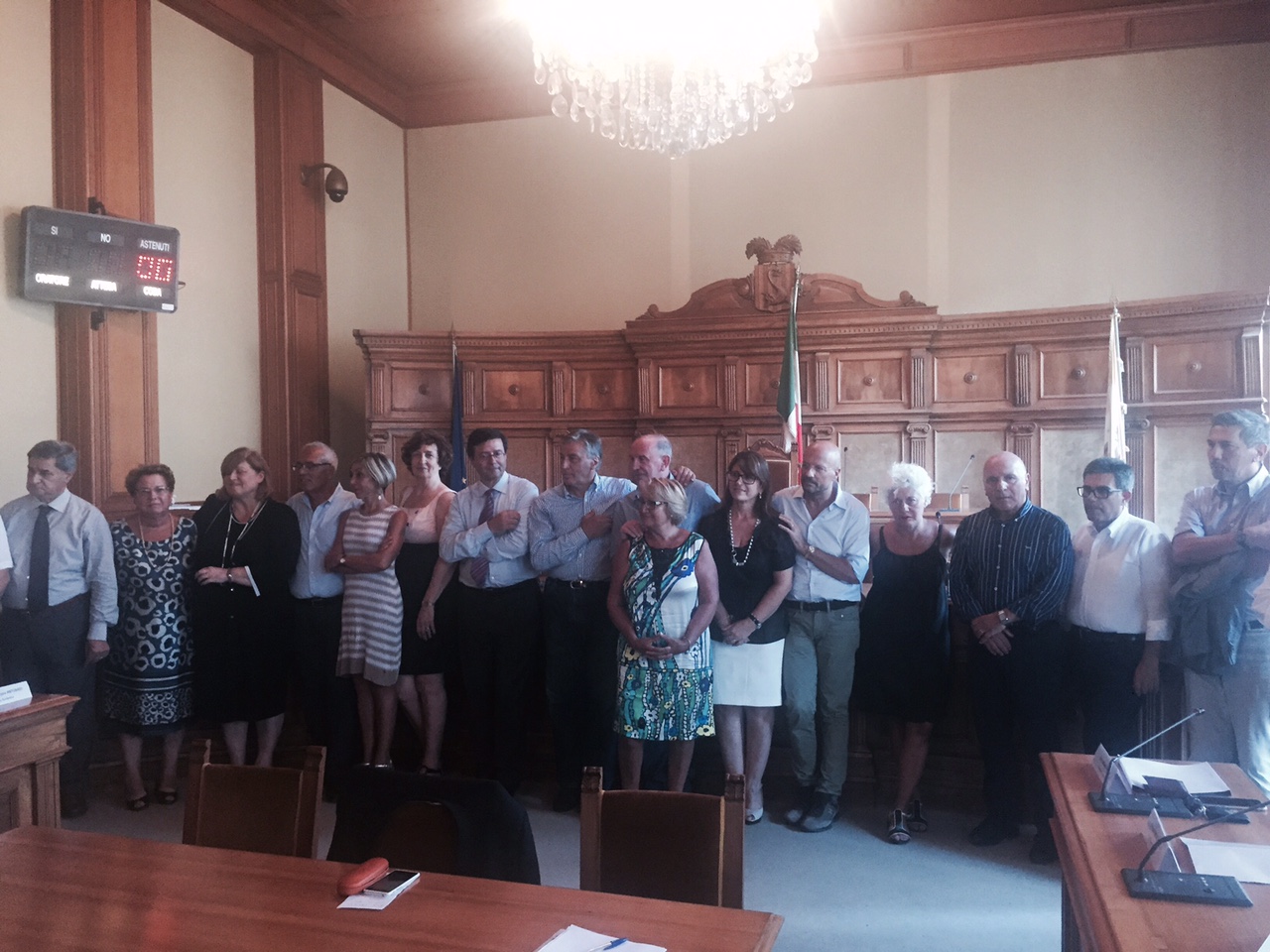 Gabellone saluta vecchi e nuovi dirigenti scolastici