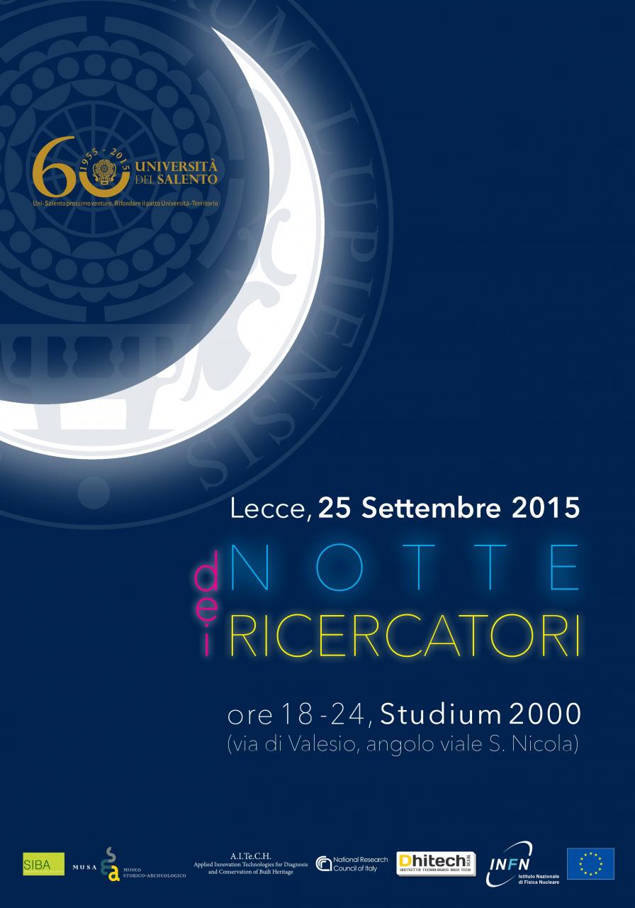 Notte dei ricercatori, Unisalento c'è