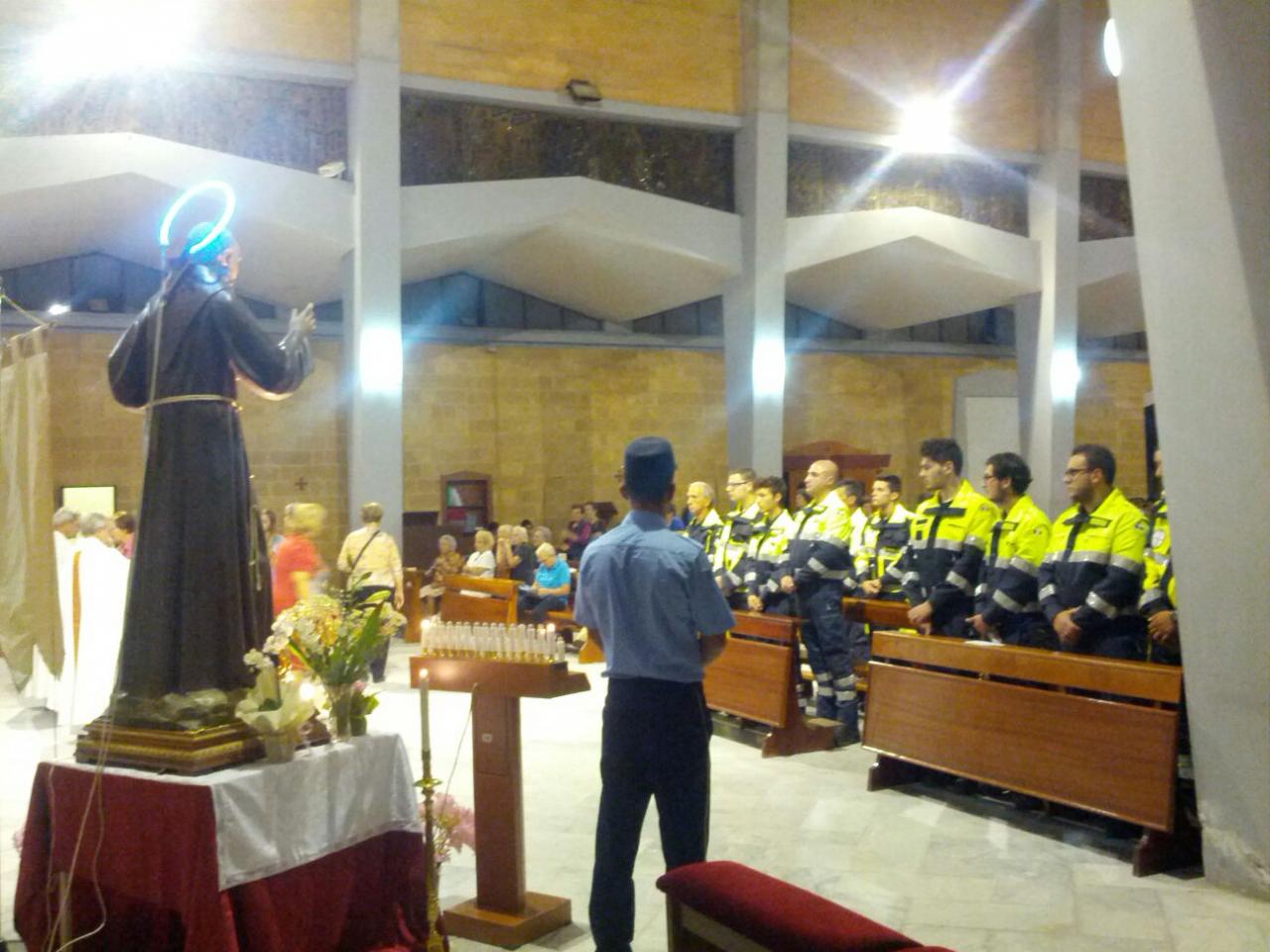 La Protezione Civile festeggia il protettore San Pio