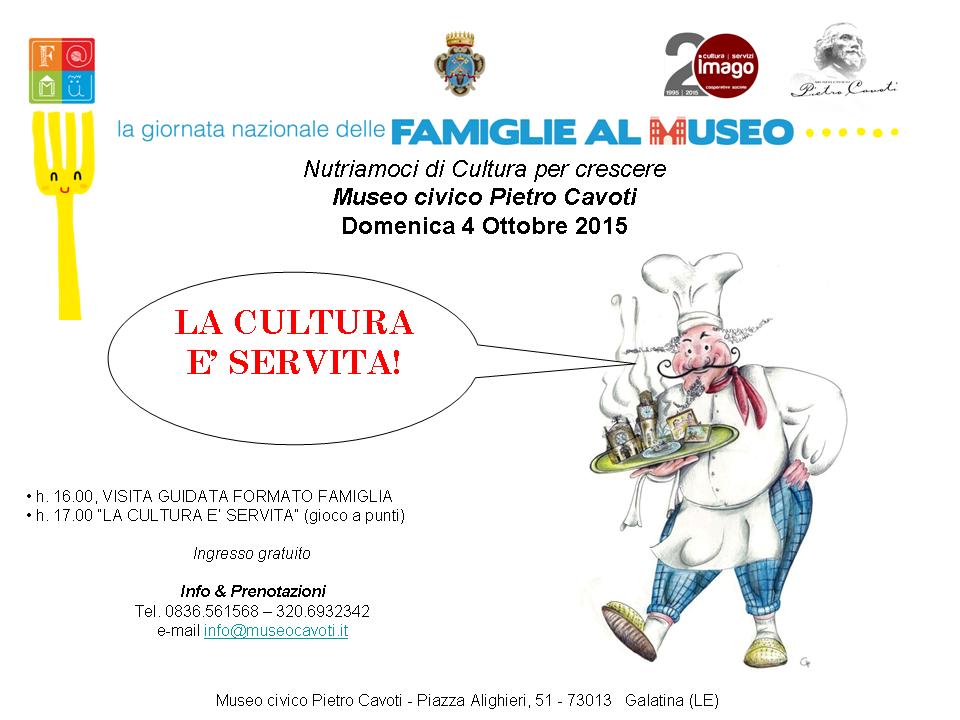 La famiglia si riunisce al Museo di Galatina