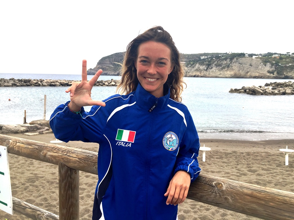 Ad Alessia Zecchini il record mondiale di apnea
