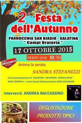 A 'San Biagio' la Festa d'Autunno