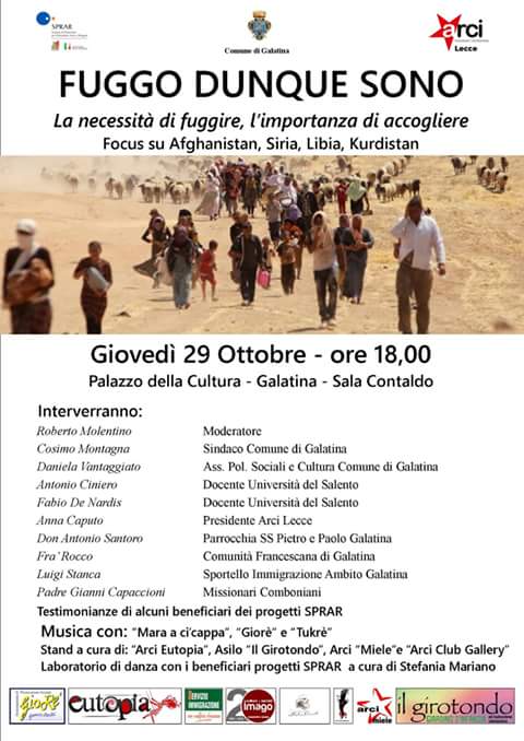 Qualche ora dedicata a chi fugge