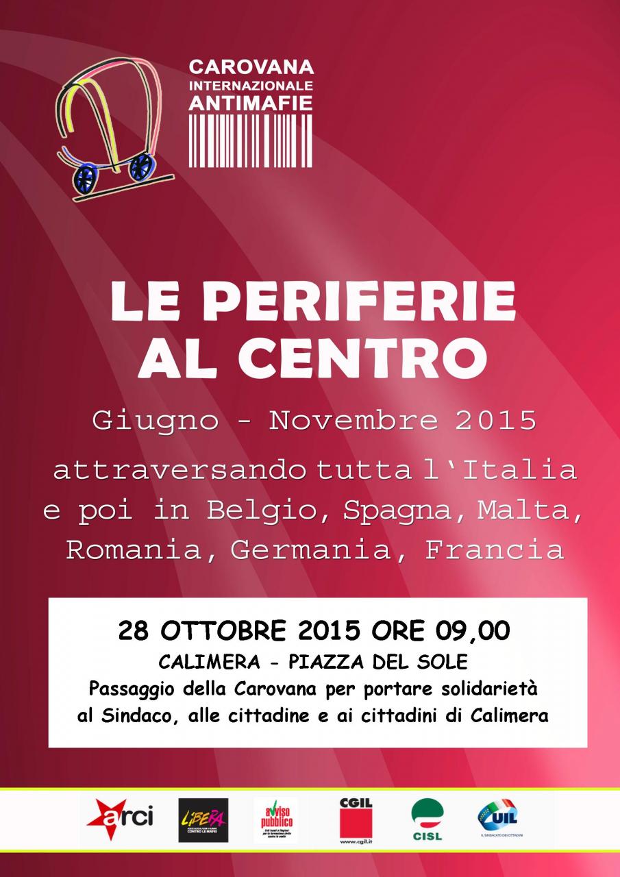 La Carovana Internazionale Antimafie arriva a Calimera