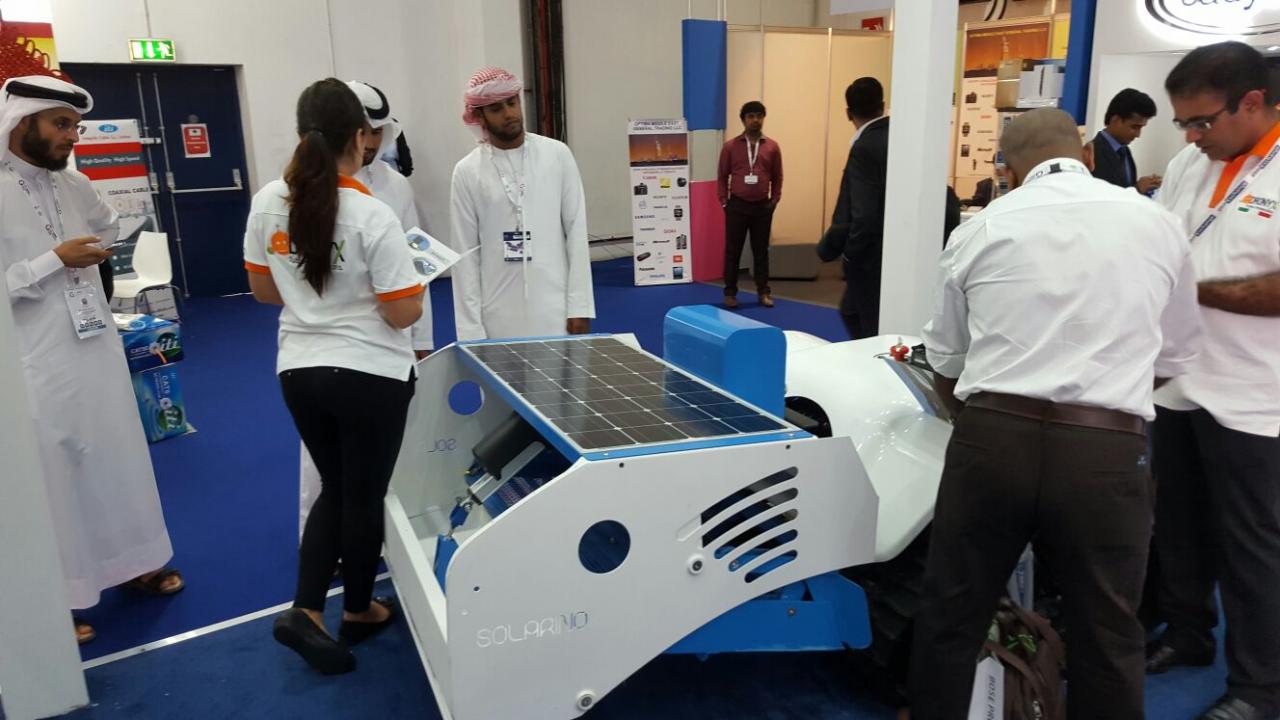 Solarino robot salentino spopola a Dubai