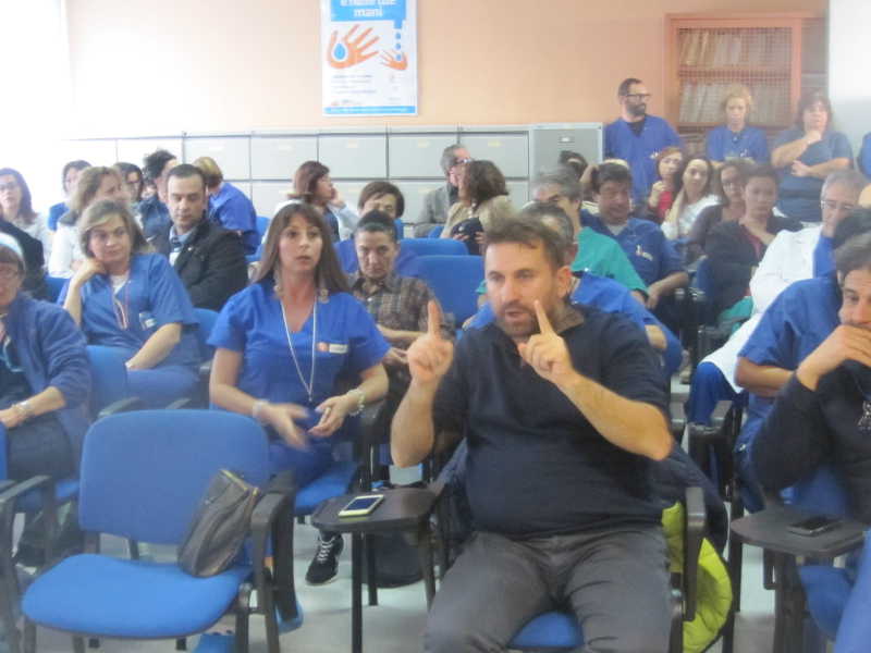 In stato di agitazione gli infermieri del 'Fazzi'