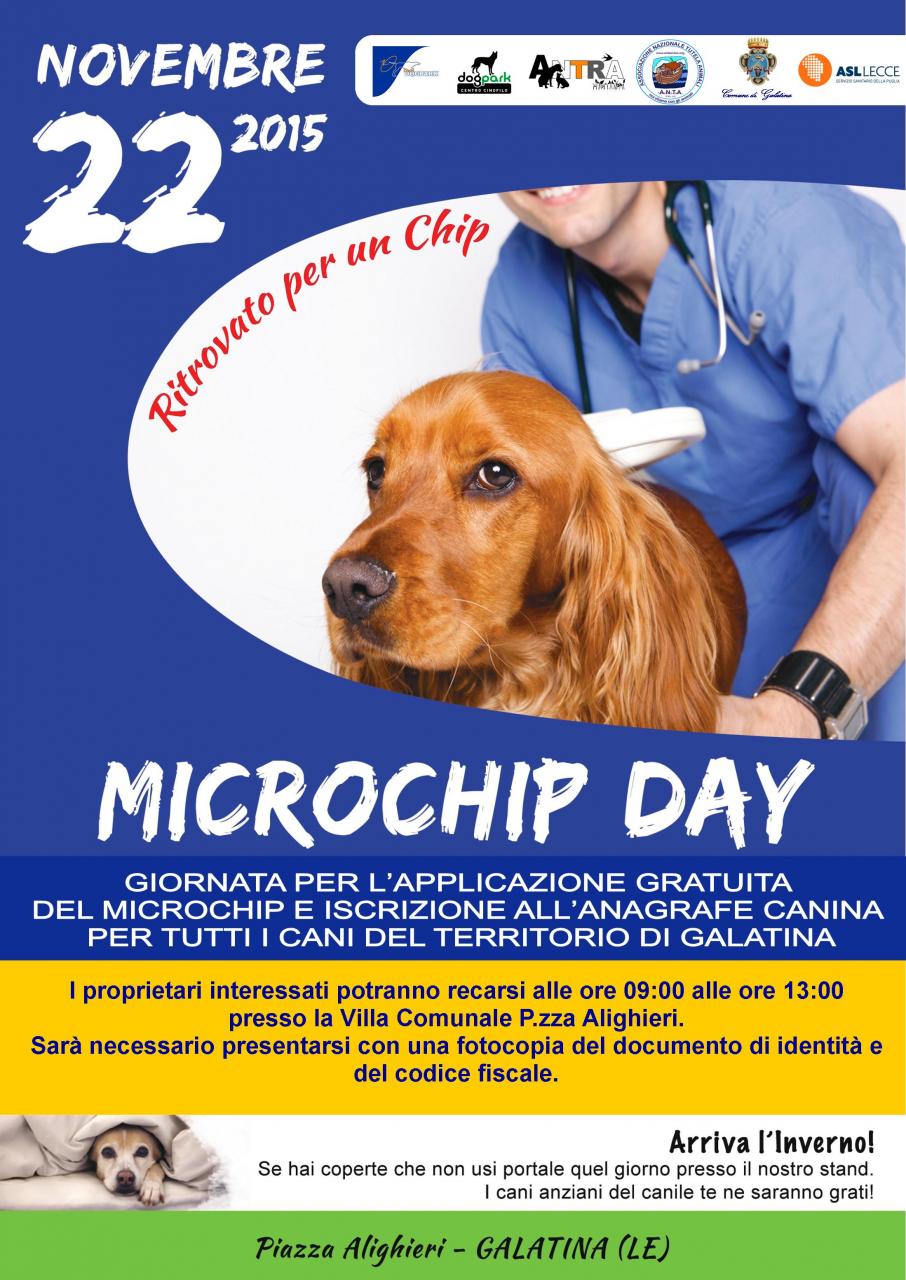 Fai microchippare il tuo cane, il microchip lo regala ANTA