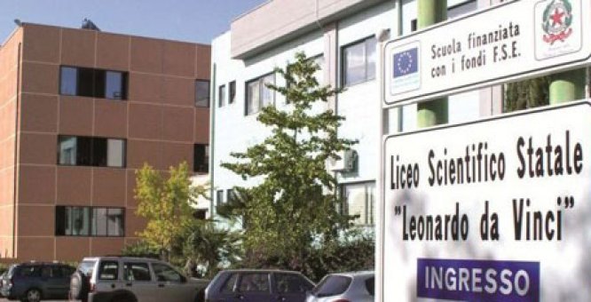 Salvatore Stramondo al 'Da Vinci' di Maglie