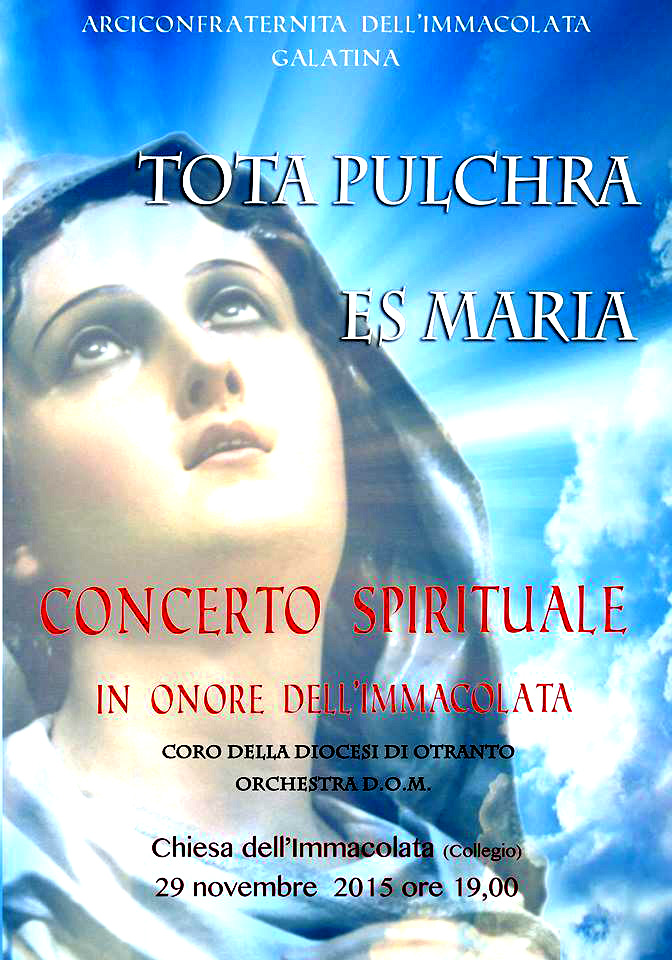 “Tota Pulchra es Maria”