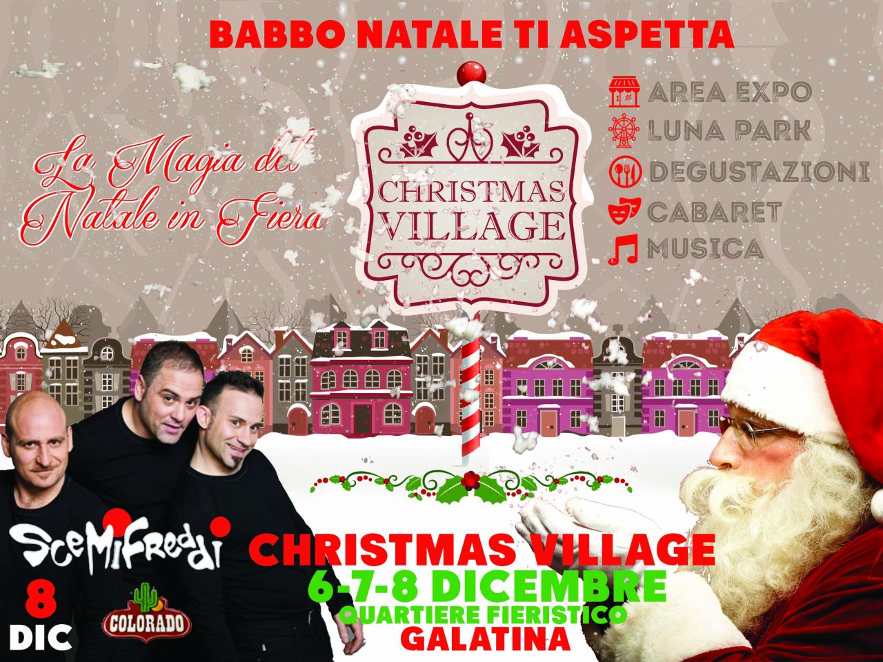 Apre in fiera il Christmas Village