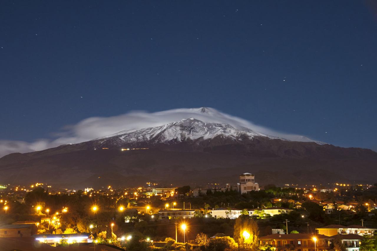 Sciame sismico nell'area dell'Etna Sciame sismico nell'area dell'Etna