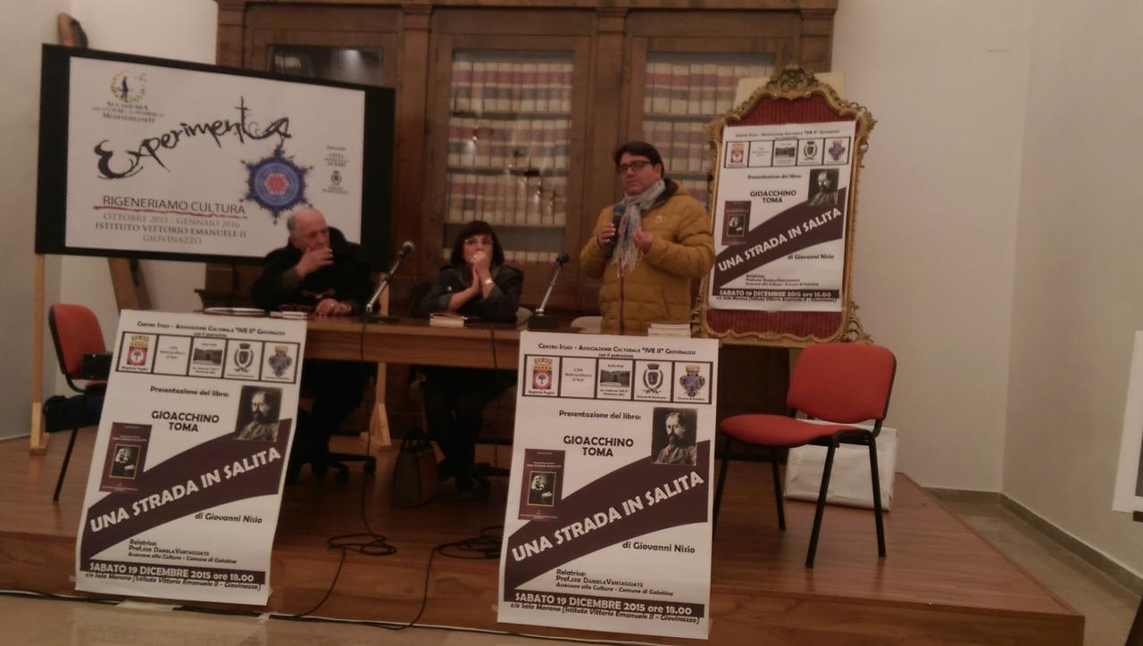 Galatina e Giovinazzo unite da Gioacchino Toma