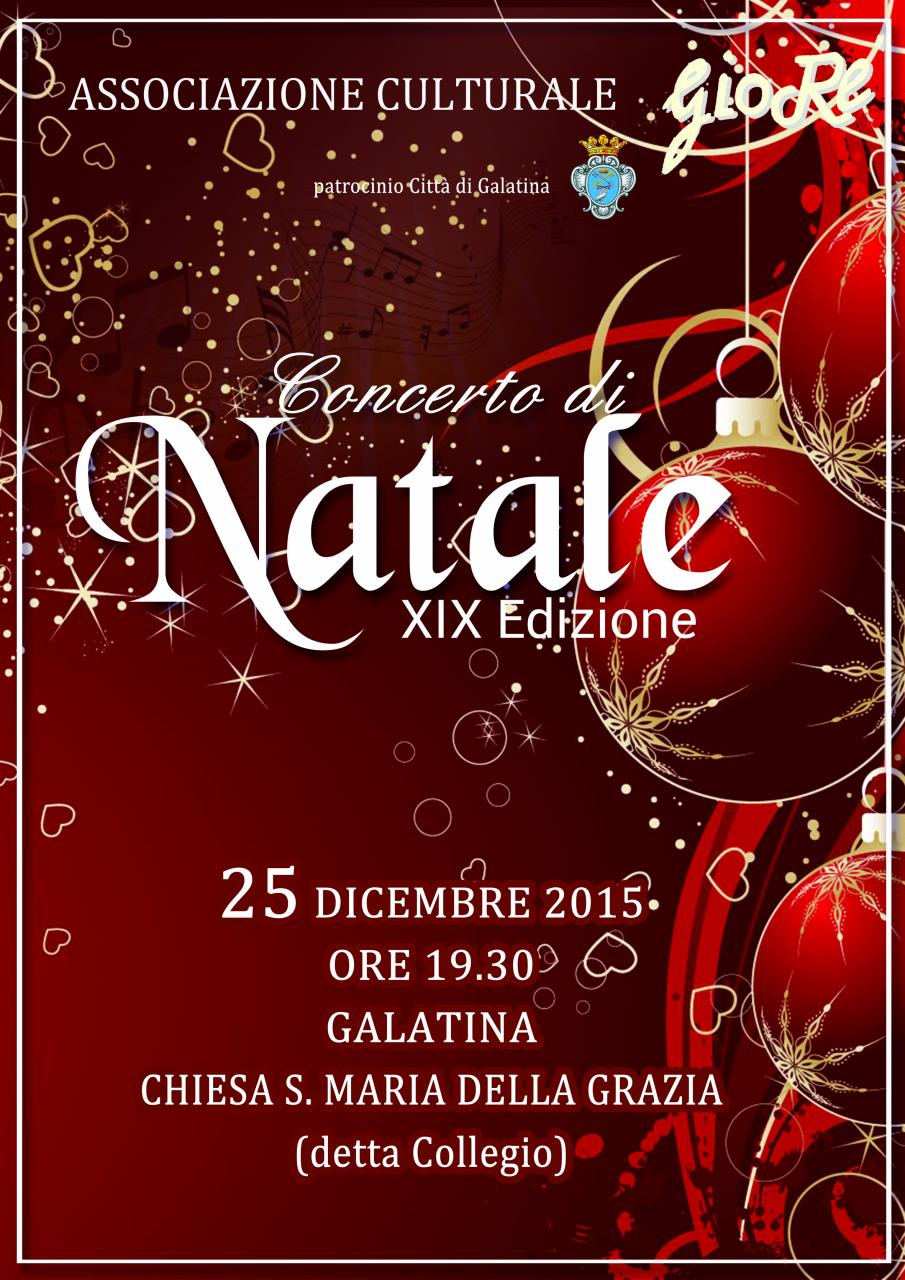 Il concerto di Natale di GioRè Il concerto di Natale di GioRè