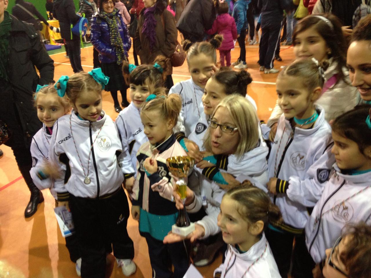 Le piccole ginnaste della Galagym di Galatina prime nel 'Trofeo giovani'