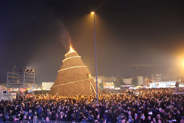 Verso l'accensione della Focara