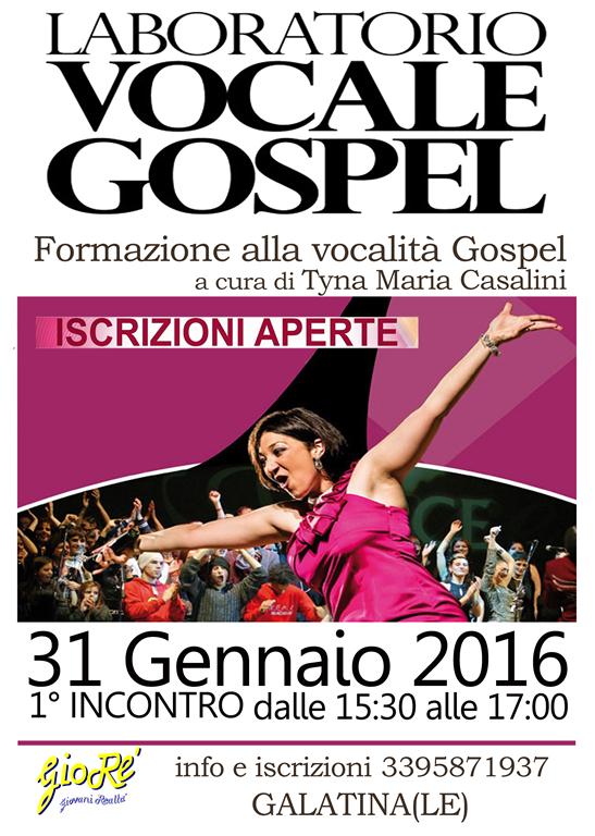 A Galatina un laboratorio Gospel A Galatina un laboratorio Gospel
