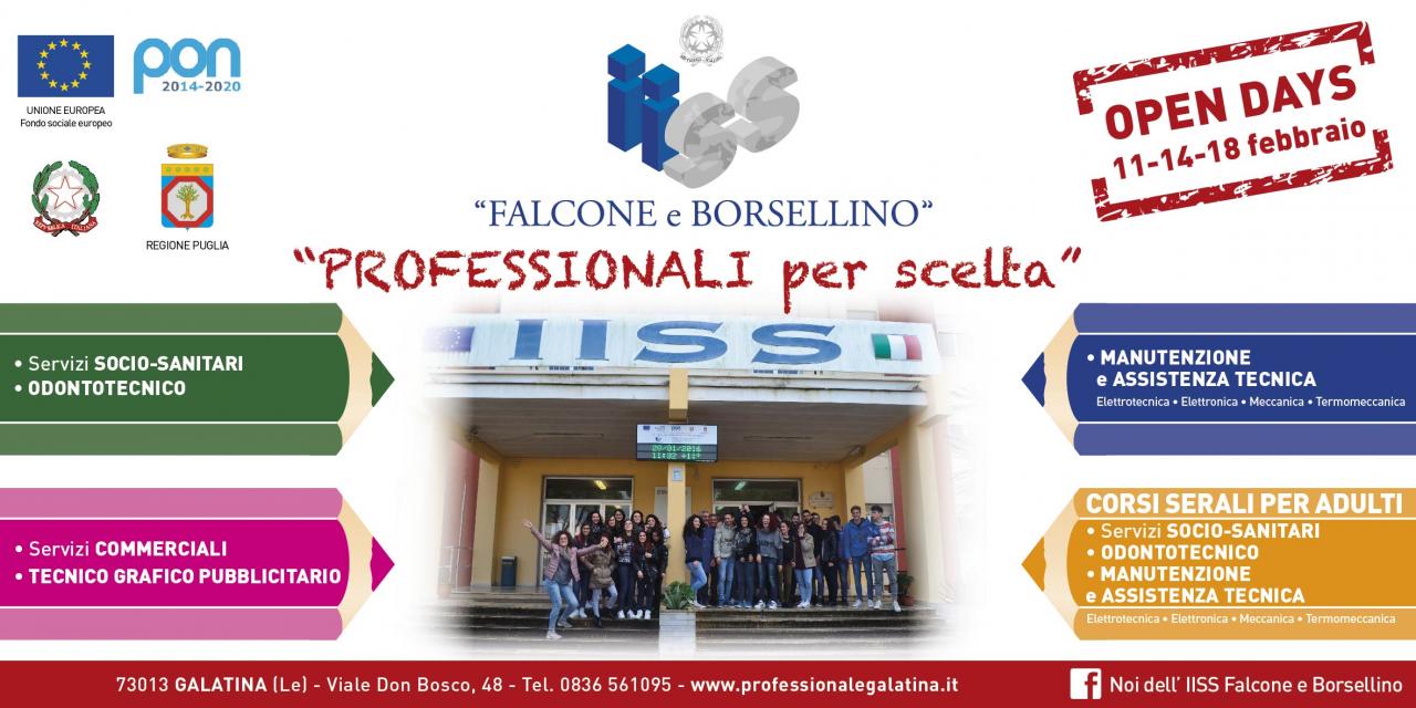 Laboratori aperti al &quot;Falcone e Borsellino&quot;