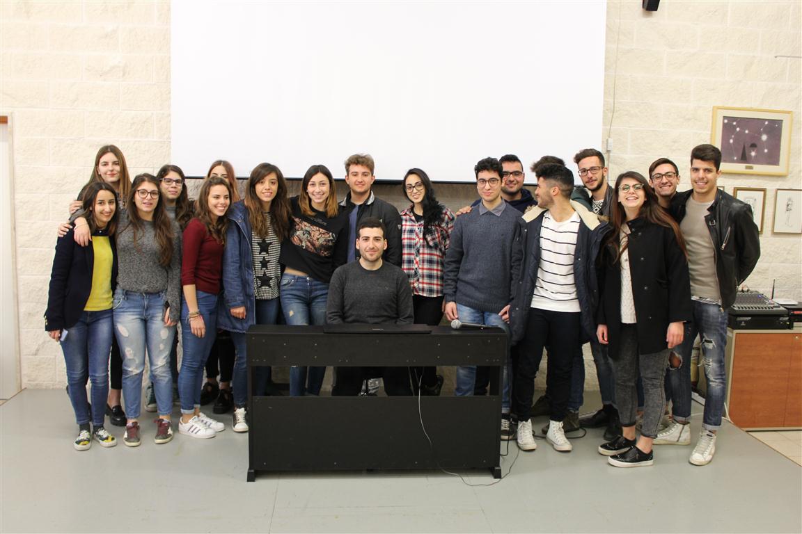 William Greco allo Scientifico di Galatina