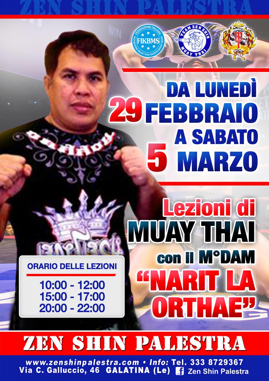 Dam a Galatina per uno stage di Muay Thai