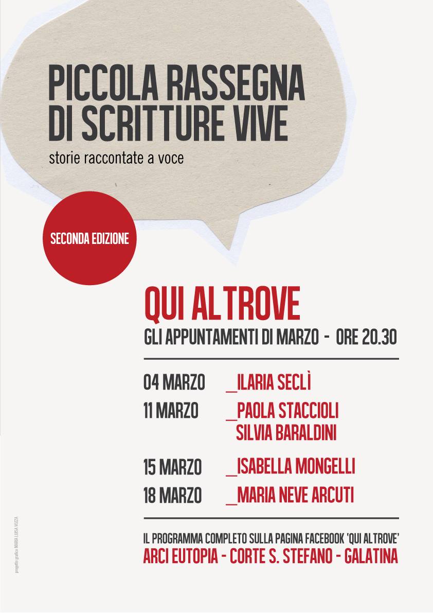  “Impresentabile”  all'Arci Eutopia di Galatina