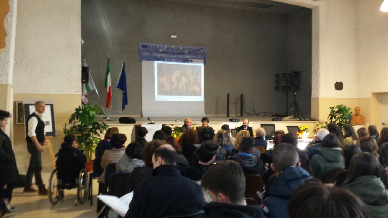 Giuseppe Nifosì al Liceo Artistico Toma