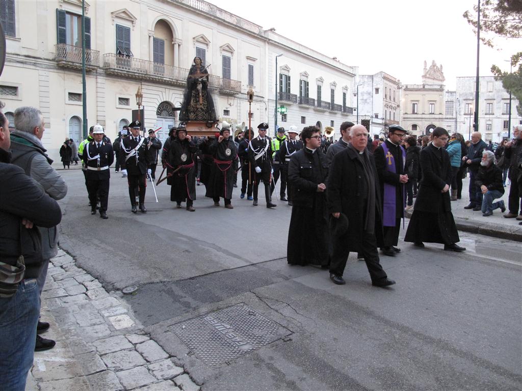 In migliaia alla processione dell'Addolorata