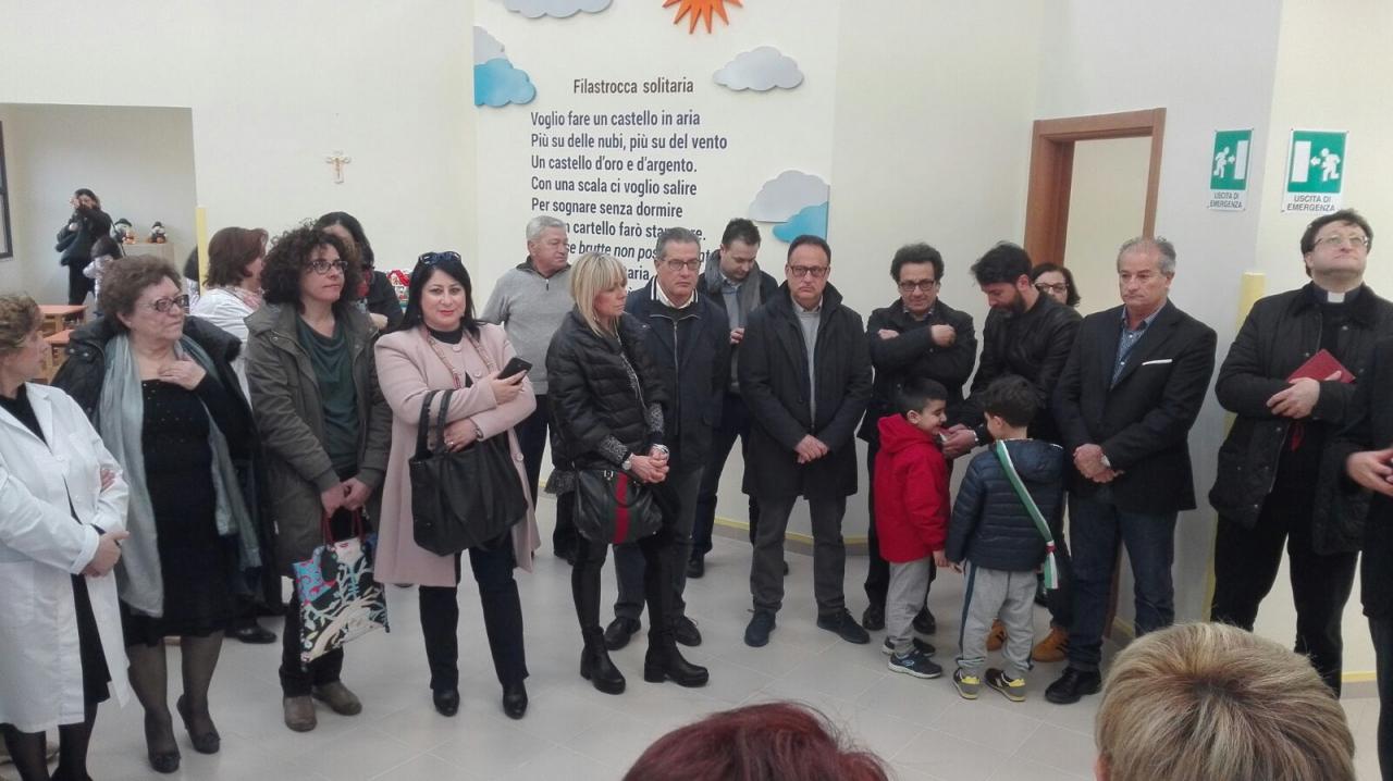 Inaugurato il nuovo asilo comunale