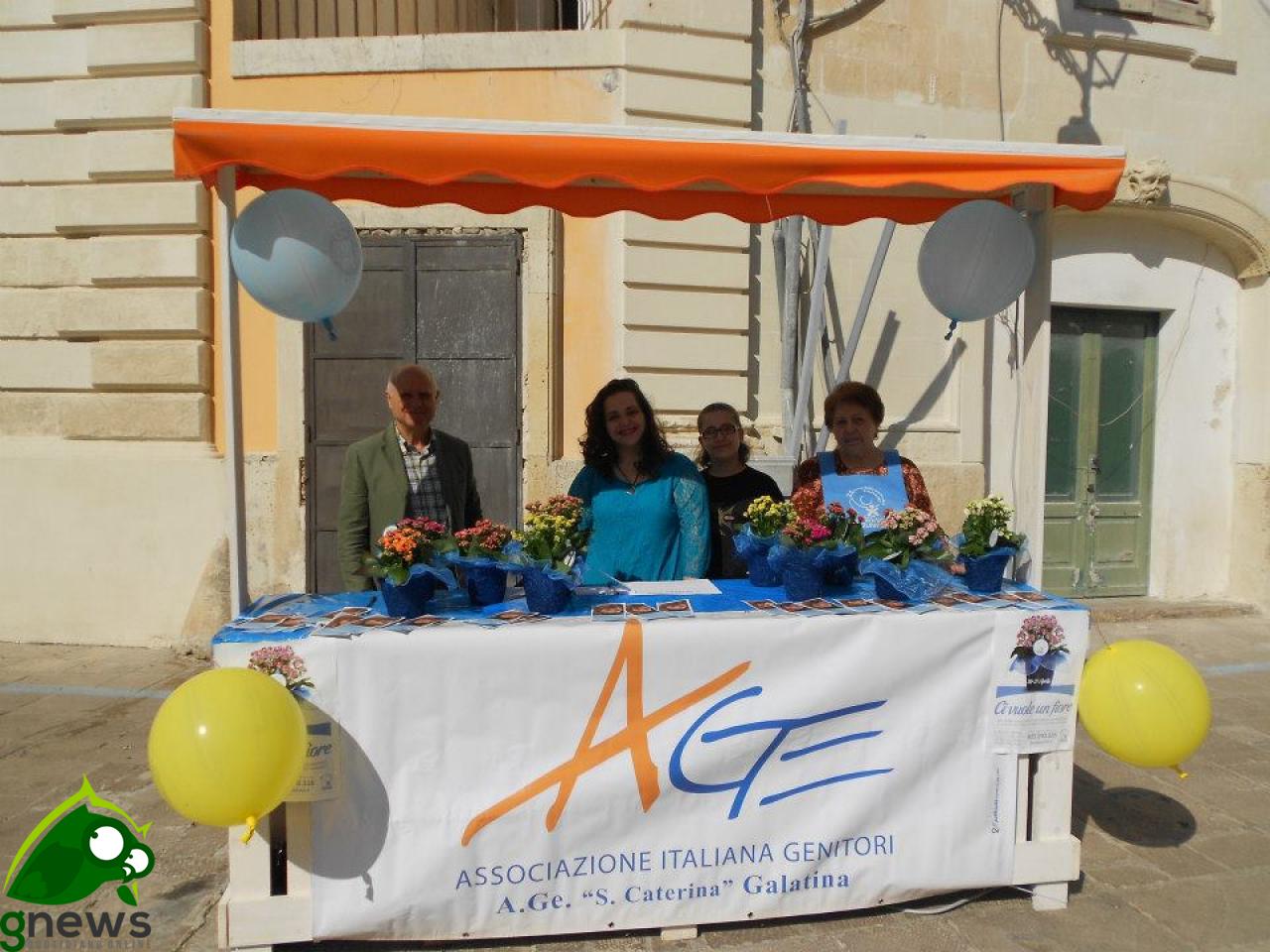 L'Associazione Genitori in piazza per Telefono Azzurro