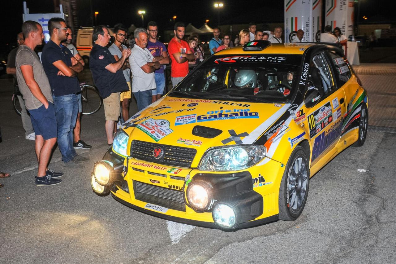 Una macchina galatinese al Rally di Casarano