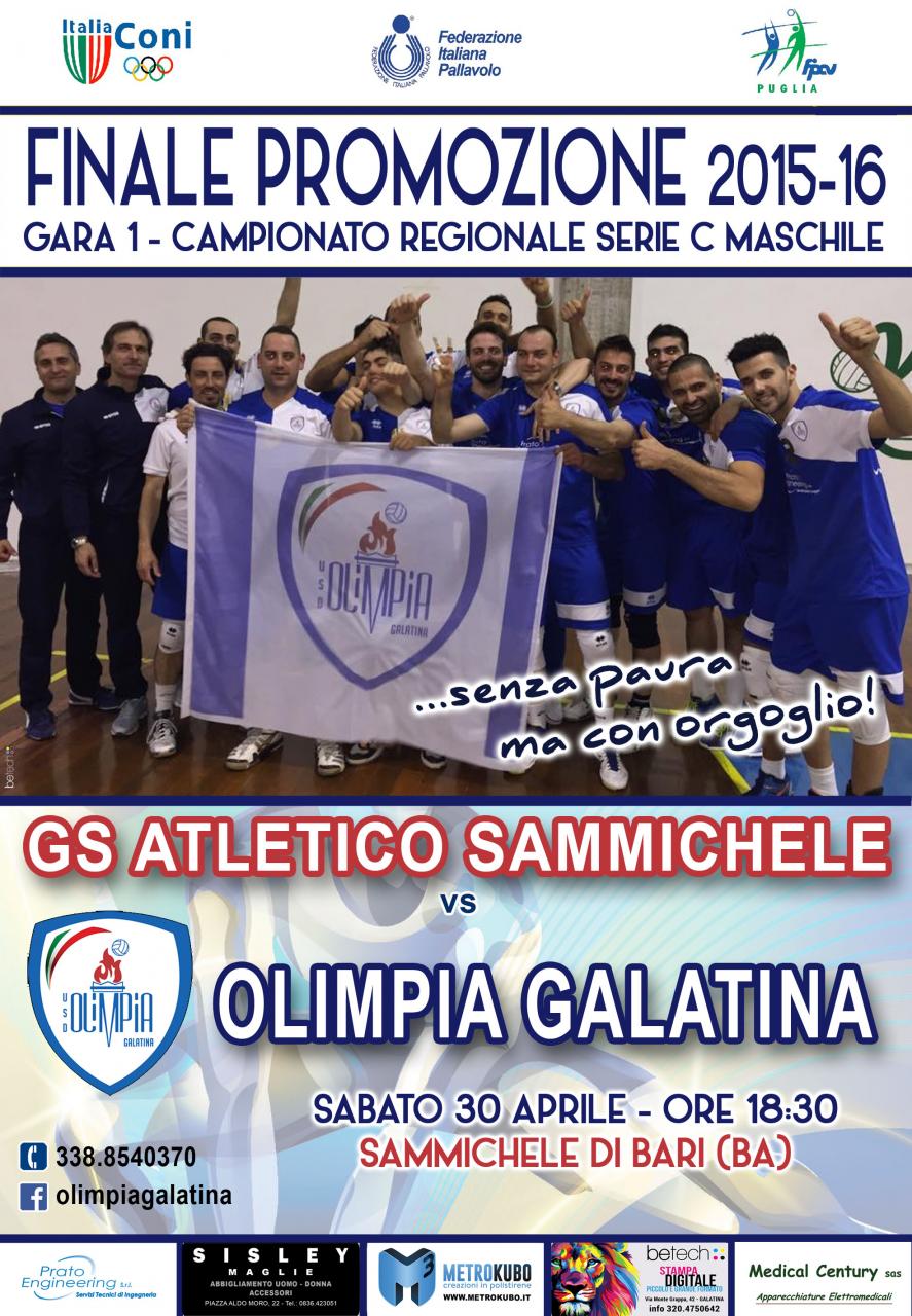 Tutti a Sammichele per tifare Galatina