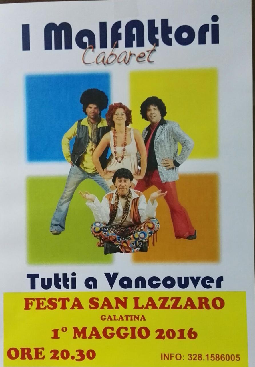 Festa di San Lazzaro, arrivano "I Malfattori"