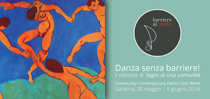 Aperte le iscrizioni ai laboratori di danza "Segni di una comunità"