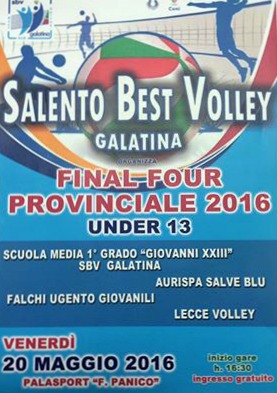 Gli under 13 della Giovanni XXIII alle final four provinciali