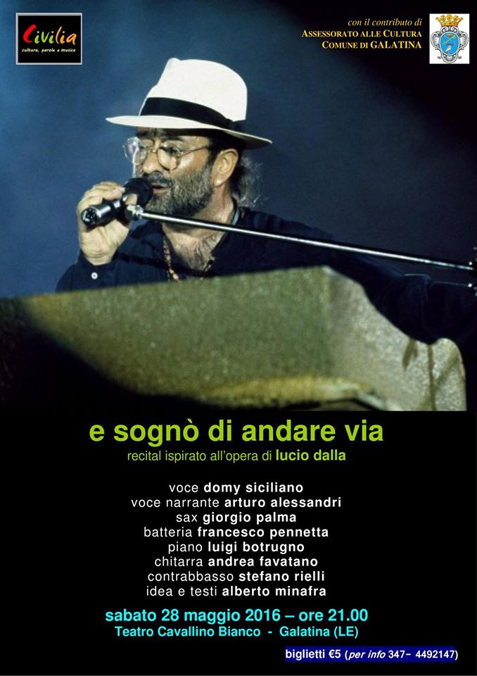 "E sognò di andare via"