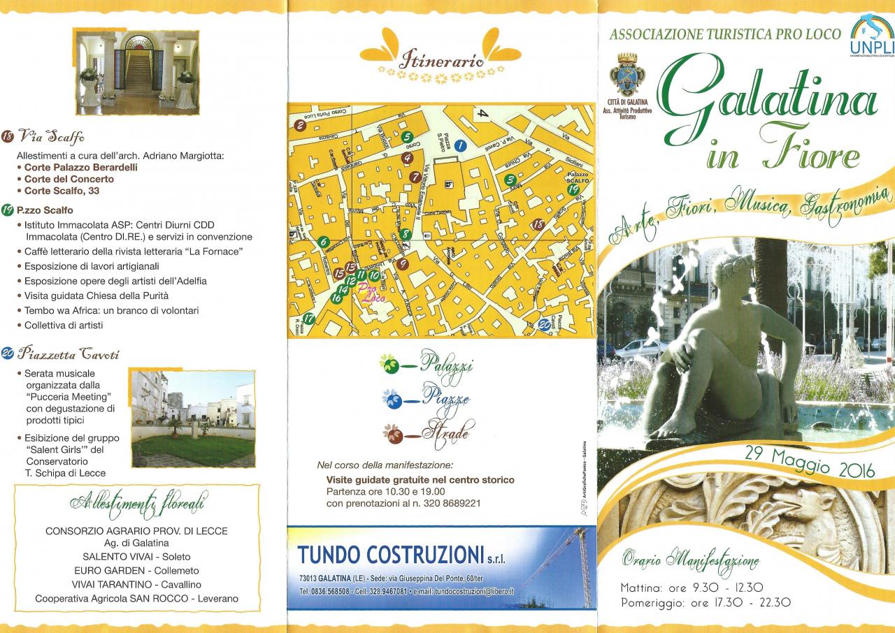 È tempo di "Galatina in fiore"