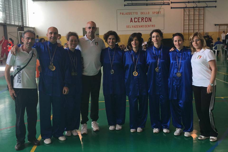 Campionati Europei di Tai Chi Chuan, 15 medaglie allo Zen Shin di Galatina  