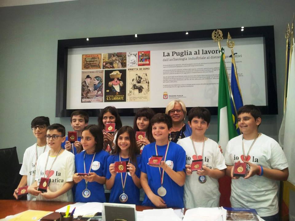 Olimpiadi di italiano, primi i ragazzi di Aradeo