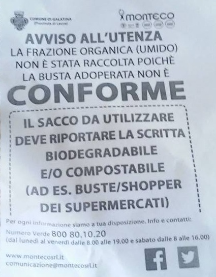 "La differenziata sta diventando un incubo"