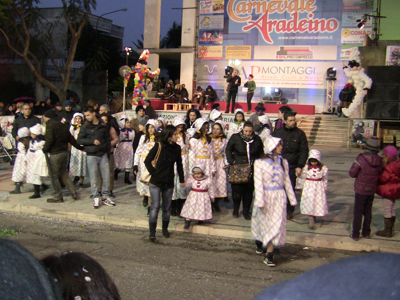 I carri del Carnevale di Aradeo