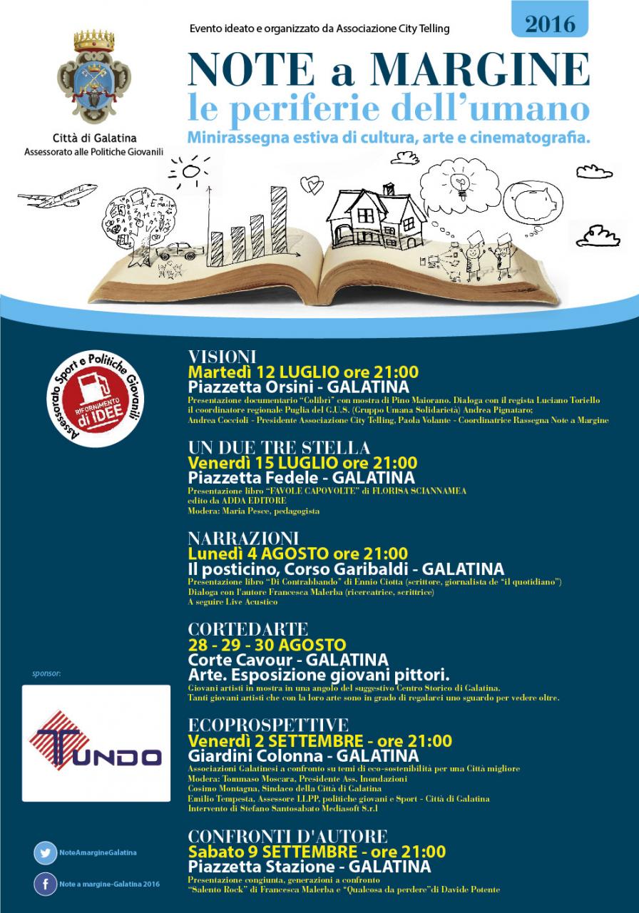 Anche questa estate avrà le sue &quot;Note a margine&quot;