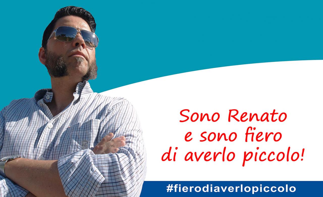 “Sono Renato e sono fiero di averlo piccolo” “Sono Renato e sono fiero di averlo piccolo”