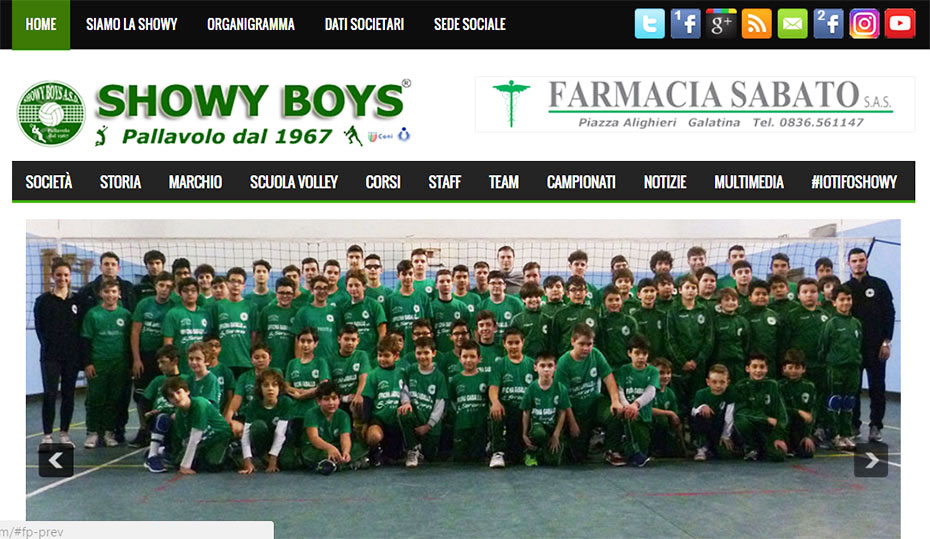 La Showy si rinnova sul web