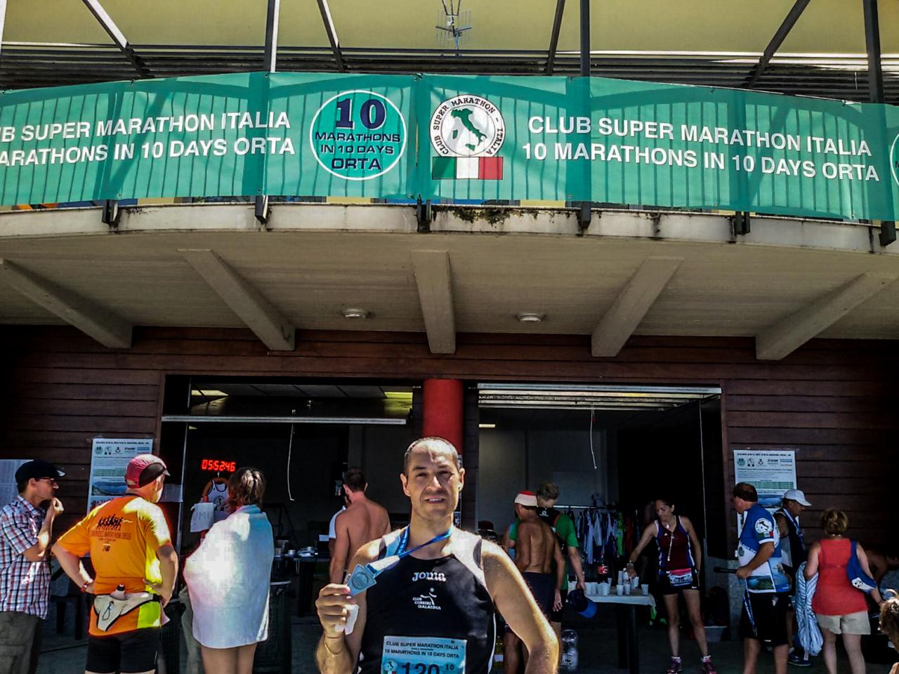 “10 Maratone in 10 giorni&quot;, Patrizio Palamà c'è