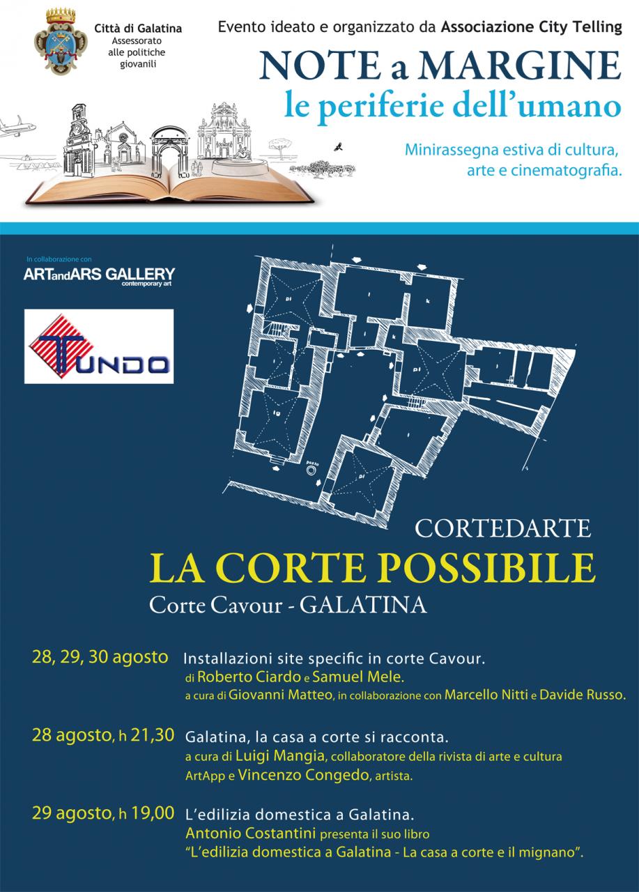 &quot;Cortedarte&quot; per scoprire &quot;uno spazio socializzante&quot;